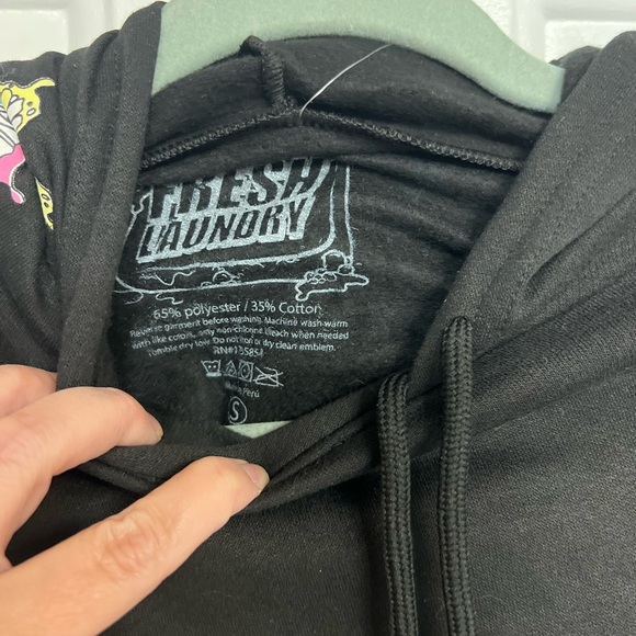 Explore Black Graphic Hoodie for Men - Picture 3 of 9